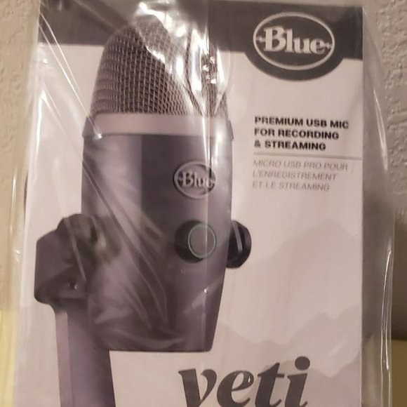 Blue Other - Blue Yeti Nano Premium USB Mic for Recording and Streaming - Gray New